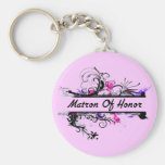 Matrona del honor llaveros