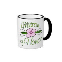 Matrona del honor taza
