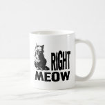 ¡MAULLIDO correcto! Gatito malvado divertido Tazas