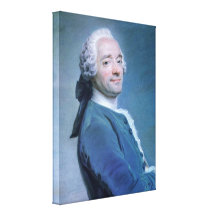 Maurice Quentin de La Tour - autorretrato Impresiones En Lona Estiradas
