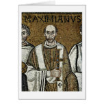 Maximian por el amo de San Vitale en Ravena Felicitación