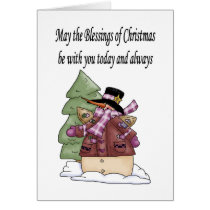 MaytheblessingsofChristmas tarjetas