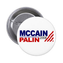 McCain Palin 2008 Pin