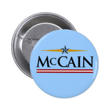Mccain para el botón del presidente/de McCain Pins
