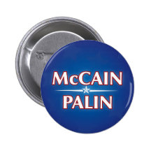 McCain y obra clásica de Palin Pins