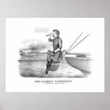 McClellan -- El candidato de la cañonera Posters