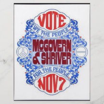 Mcgovern 1972 tarjetones