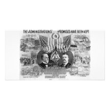 Mckinley 1900 - Roosevelt Tarjetas Fotográficas Personalizadas