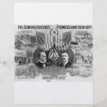 Mckinley 1900 - Teddy Roosevelt Tarjetas Informativas
