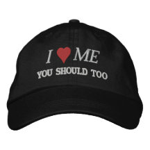 Me amo bordé el gorra gorra bordada