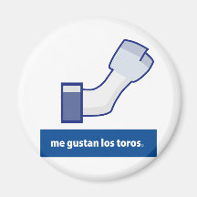 Me gustan los toros imán para frigorífico