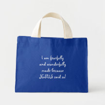 Me hacen temeroso y maravillosamente porque JES… Bolsas