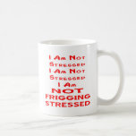 Me no subrayan, yo no soy Frigging subrayado Tazas De Café