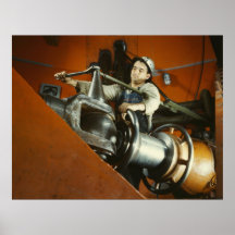 Mecánico de la central eléctrica, los años 40 poster
