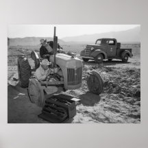 Mecánico de Manzanar, los años 40 Poster