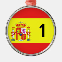 medalla de españa ornamento de reyes magos