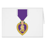 Medalla de los E.E.U.U. Purple Heart Tarjeta