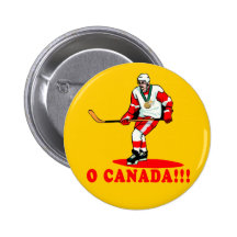 Medalla de oro del hockey de O Canadá Pin