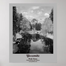 Media bóveda de Yosemite Poster