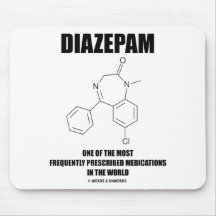 Medicaciones con frecuencia prescritas del diazepa tapete de raton