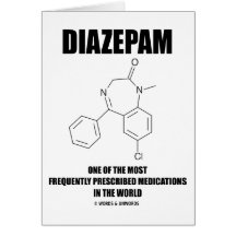 Medicaciones con frecuencia prescritas del diazepa tarjetas