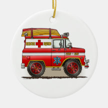 Medical Rescue Van Ornament Ornamentos Para Reyes Magos