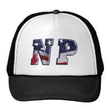 MÉDICO ENVUELTO BANDERA DE LA ENFERMERA DE NP GORRAS DE CAMIONERO