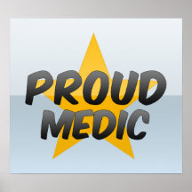Médico orgulloso poster