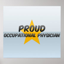 Médico profesional orgulloso impresiones