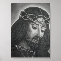Medinaceli Original  Charcoil Artwork Poster
