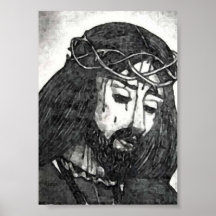 Medinaceli Original indian Ink Artwork Poster