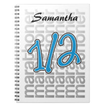 medio marathoner 13,1 cuadernos