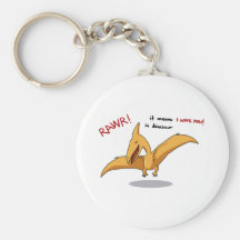 medios lindos del rawr del dinosaurio te amo llavero