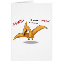medios lindos del rawr del dinosaurio te amo tarjetas