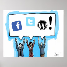 ¡Medios sociales FTW! Impresiones