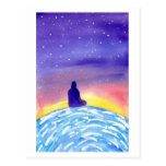Meditación del mundo postal