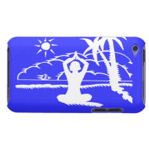 Meditación escénica del zen de la yoga Case-Mate iPod touch funda