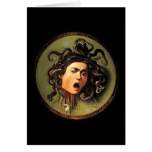 Medusa, Caravaggio Felicitación