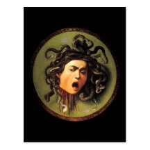Medusa, Caravaggio Postales