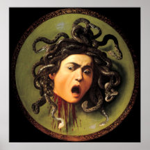 Medusa, Caravaggio Posters