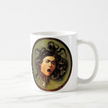 Medusa, Caravaggio Tazas