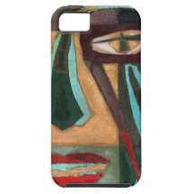 Medusa. retrato de un shaman iPhone 5 Case-Mate funda