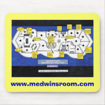 Medwin Floorplan Mousepad Alfombrilla De Ratones