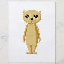 Meerkat. lindo tarjetones