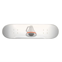 Megáfono rojo patineta personalizada