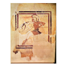 Megakles la feria, 500 A.C. Postales