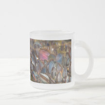 Mejillones debajo del océano taza
