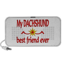 Mejor amigo del Dachshund Altavoces De Viaje