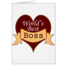Mejor Boss del mundo Tarjetas