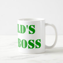 MEJOR BOSS DEL MUNDO TAZA
